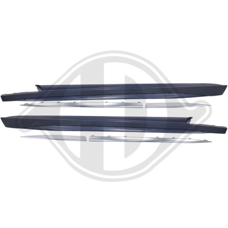 Set Minigonne sottoporta Mercedes classe C W206 Lim/Cpe/Tour. 21- (Cod. D-1674363)