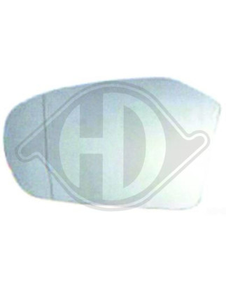 Vetro specchio Specchio esterno Mercedes classe A W169 04-08 (Cod. D-1681227)