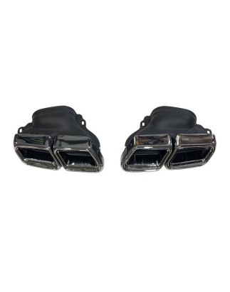 Terminali Di Uscita Di Scarico Mercedes W222 S65 (Cod. E-SIL0135)