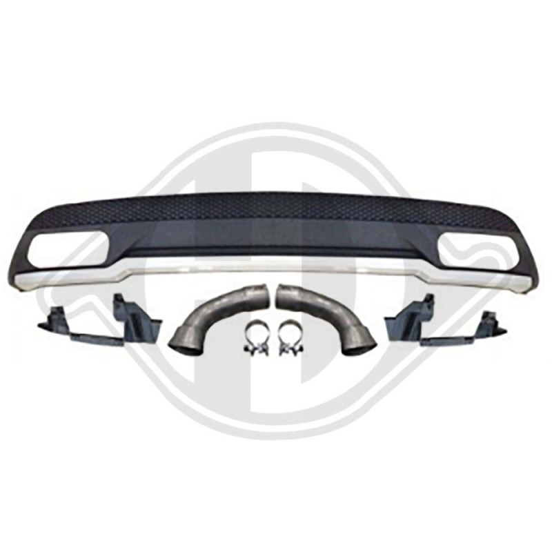 Diffusore paraurti Mercedes classe A W176 AMG Look 12-18 (Cod. D-1682159)