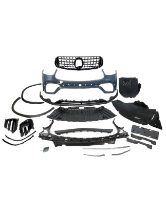Paraurti Anteriore Mercedes X253 / C253 GLC 2020-2022 look AMG GLC63 (Cod. E-TCM0314)