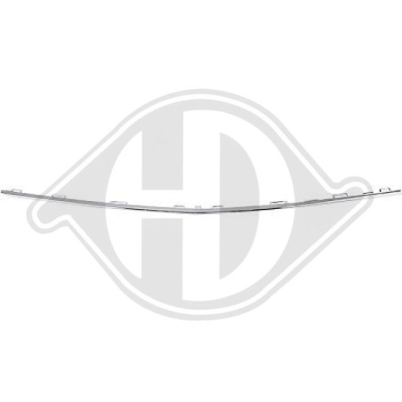 Modanatura decorativa/ protettiva Paraurti Mercedes CLA C117 16- (Cod. D-1682363)