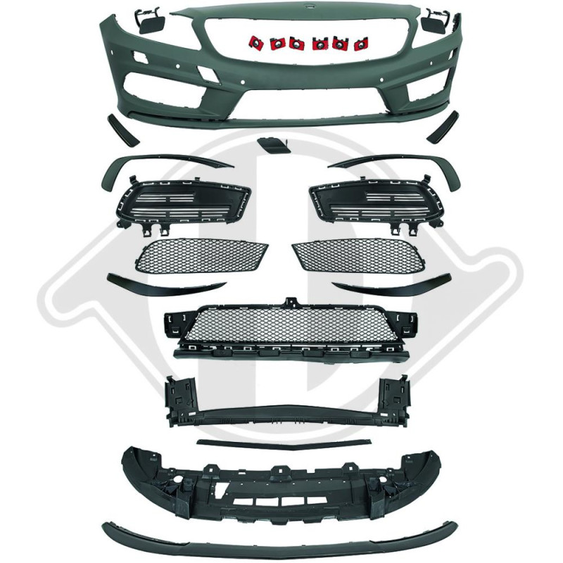 Paraurti anteriore Mercedes classe A W176 AMG Look 12-18 (Cod. D-1682450)