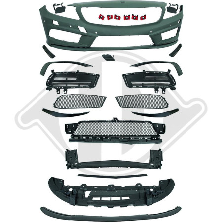 Paraurti anteriore Mercedes classe A W176 AMG Look 12-18 (Cod. D-1682450)