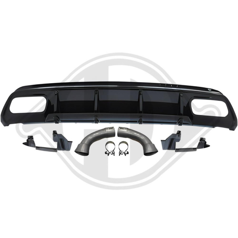 Diffusore paraurti Mercedes classe A W176 AMG Look 12-18 (Cod. D-1682459)
