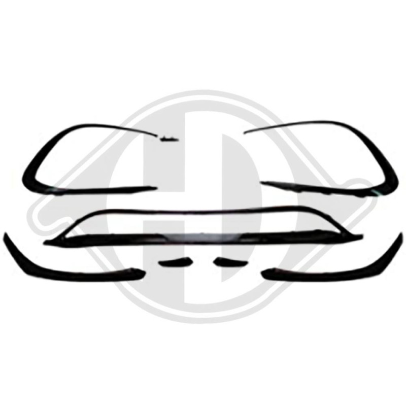 Spoiler anteriore Mercedes classe A W176 AMG Look 12-18 (Cod. D-1682460)