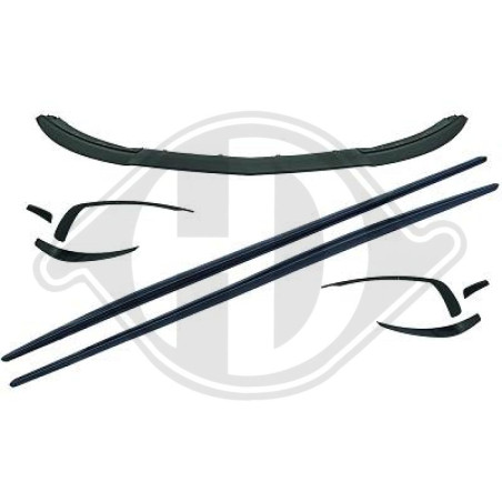 Spoiler anteriore Mercedes classe A W176 AMG Look 12-18 (Cod. D-1682463)