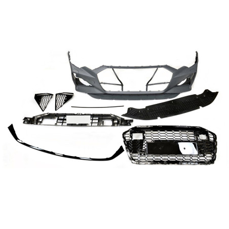 Paraurti Anteriore Audi A6 C8 2020+ Look RS6 (Cod. E-TCA0262)