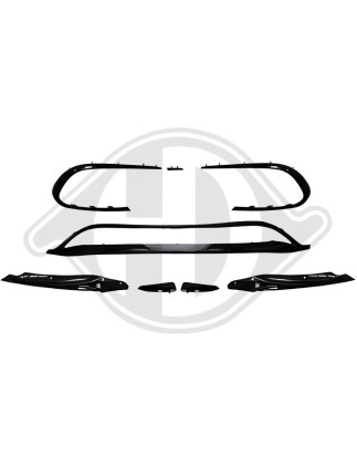 SpoilerVersione: Front Aero Kit-CLA45 Mercedes CLA C117 13-18 (Cod. D-1682475)