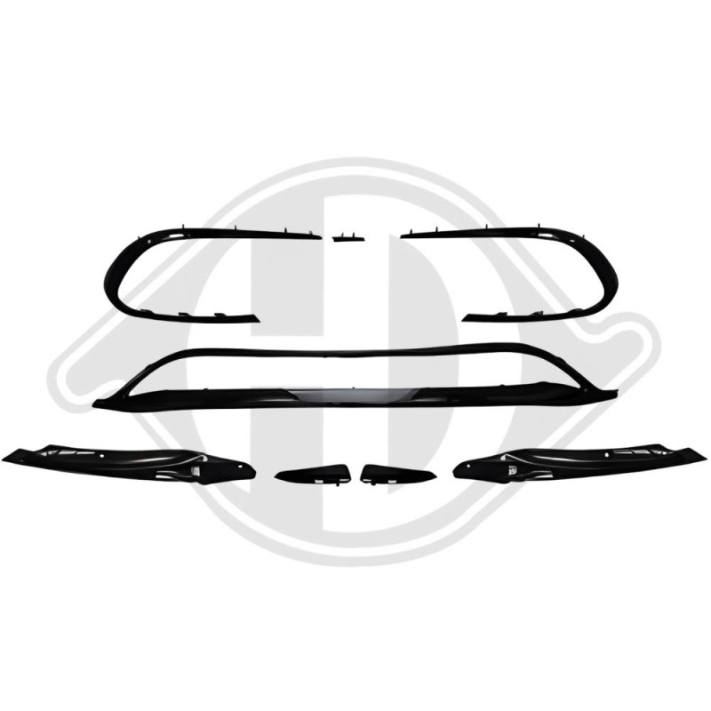 SpoilerVersione: Front Aero Kit-CLA45 Mercedes CLA C117 13-18 (Cod. D-1682475)