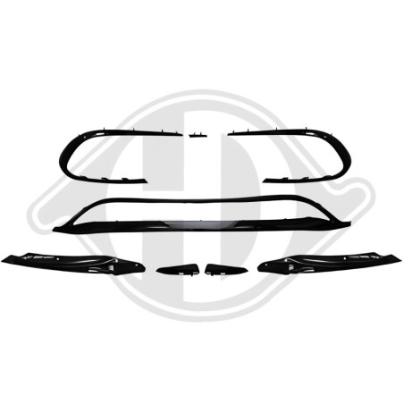 SpoilerVersione: Front Aero Kit-CLA45 Mercedes CLA C117 13-18 (Cod. D-1682475)