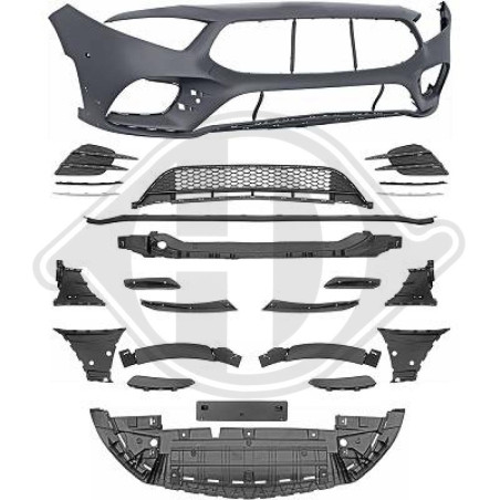 Paraurti anteriore Mercedes classe A W177 18-22 (Cod. D-1683351)