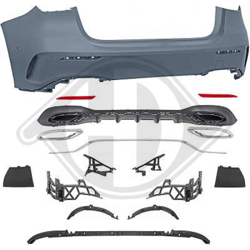 Paraurti posteriore Mercedes classe A W177 18-22 (Cod. D-1683355)