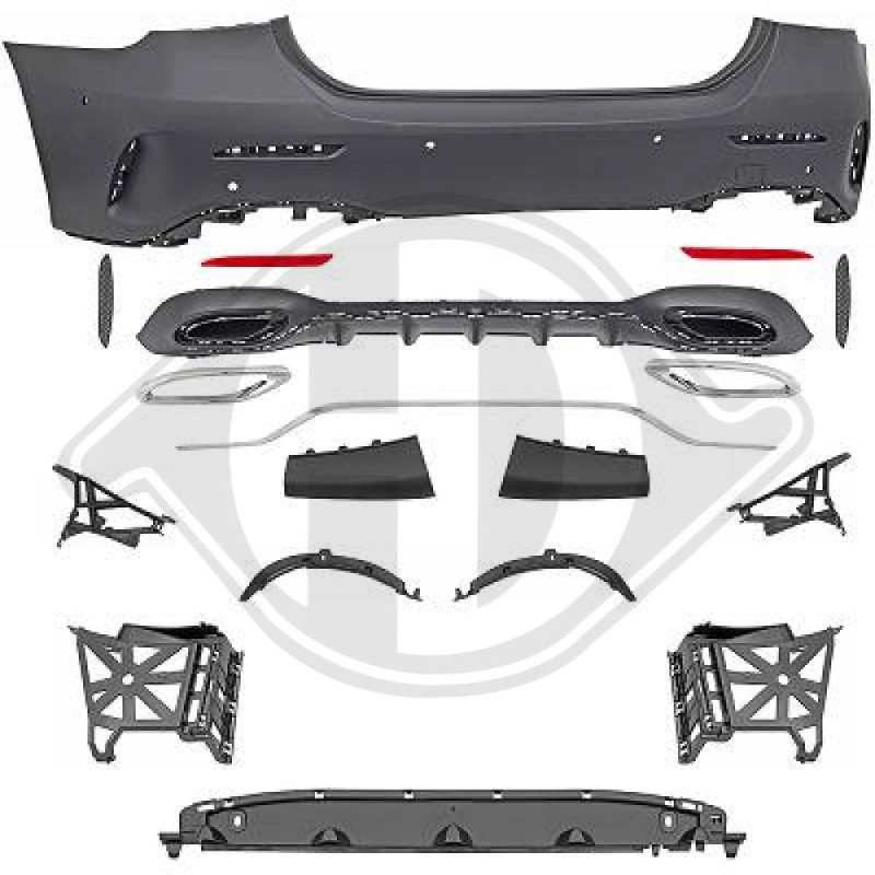 Paraurti posteriore Mercedes classe A W177 18-22 (Cod. D-1683356)