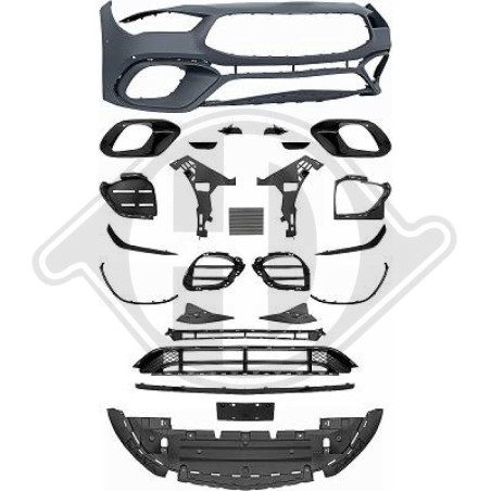 Paraurti anteriore Mercedes CLA C118 (W/X 118) 19- (Cod. D-1683651)