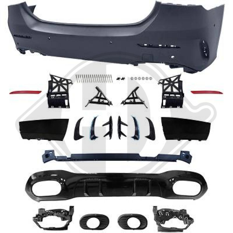 Paraurti posteriore Mercedes classe A W177 18-22 (Cod. D-1683756) Paraurti posteriore Mercedes classe A W177 18-22 (Cod. D-1683756)