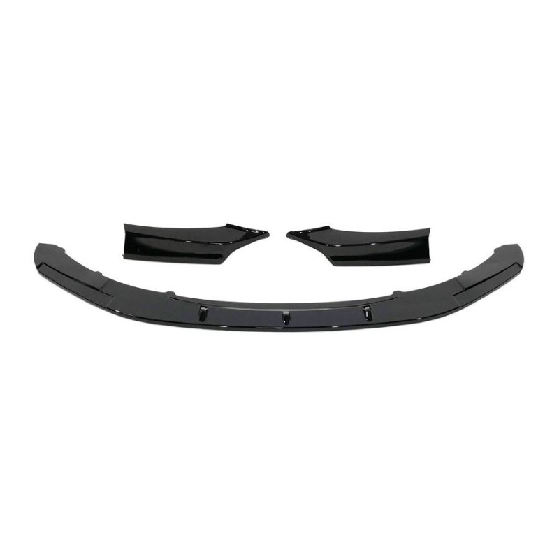 Spoiler Anteriore BMW F20 / F21 12-14 Look M Performance Nero Lucido (Cod. E-TCBF2071)