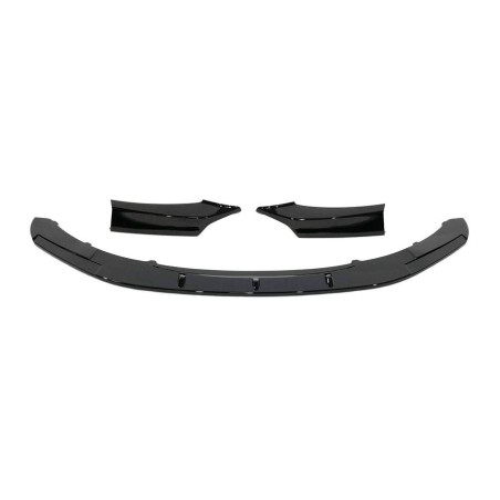Spoiler Anteriore BMW F20 / F21 12-14 Look M Performance Nero Lucido (Cod. E-TCBF2071)