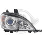 Faro principale 17N° funzioni spia: 4 Mercedes M-Kl. W163 01-05 (Cod. D-1690183)