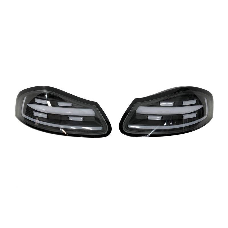 Fari Posteriori Porsche 986 97-04 Led Black Lampeggiamento sequenziale Look 718 (Cod. E-FAPO013)