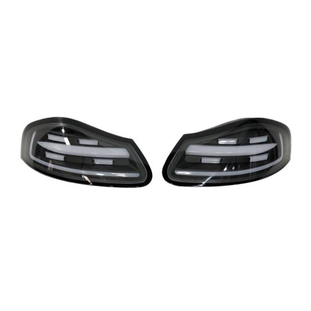 Fari Posteriori Porsche 986 97-04 Led Black Lampeggiamento sequenziale Look 718 (Cod. E-FAPO013)