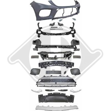 Paraurti anteriore Mercedes GLE-Klasse (C292) 15-19 (Cod. D-1692350)