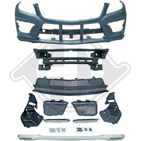 Paraurti anteriore Mercedes M-Klasse (W166) 11-15 (Cod. D-1692450)