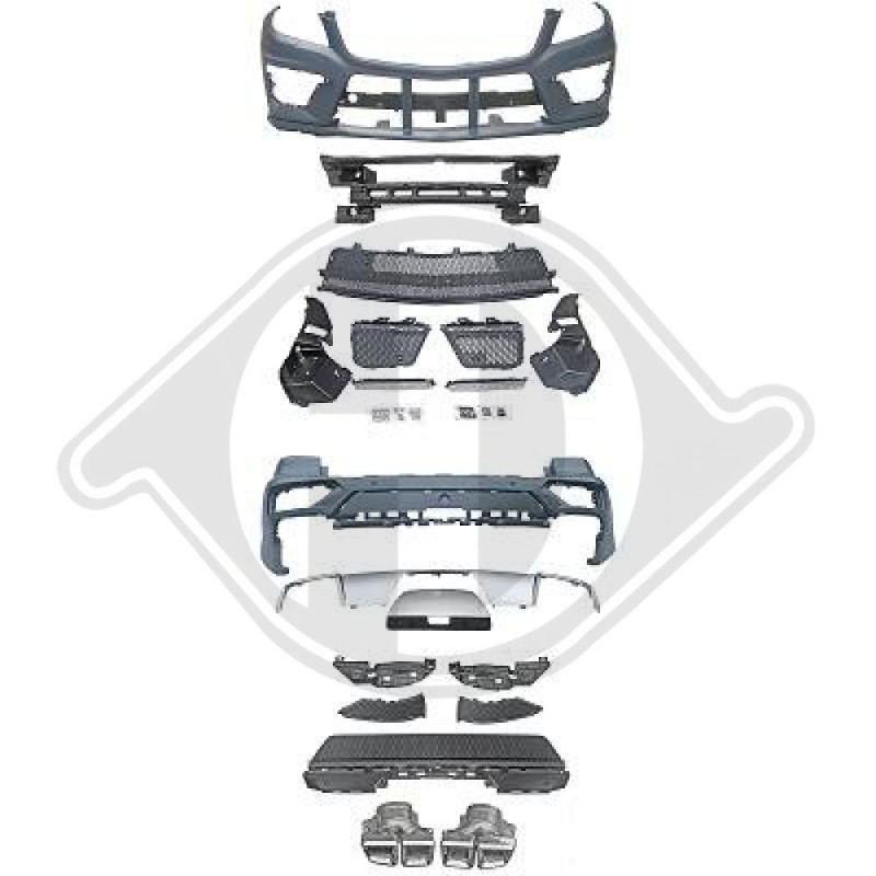Paraurti anteriore Mercedes M-Klasse (W166) 11-15 (Cod. D-1692550)
