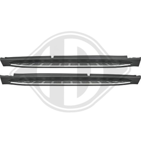 Set Pedane sottoporta Mercedes GLE (V167) 19- (Cod. D-1693032)