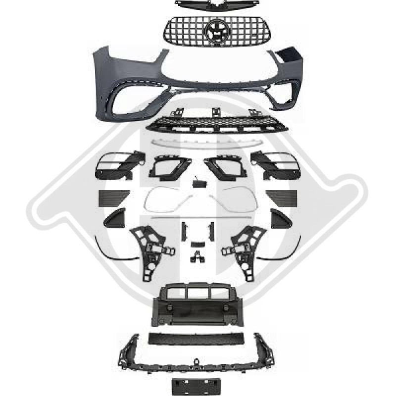 Paraurti anteriore Mercedes GLE (V167) 19- (Cod. D-1693350)