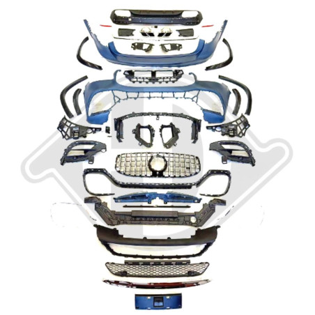 Paraurti posteriore Mercedes GLS (X167) 19- (Cod. D-1693450)