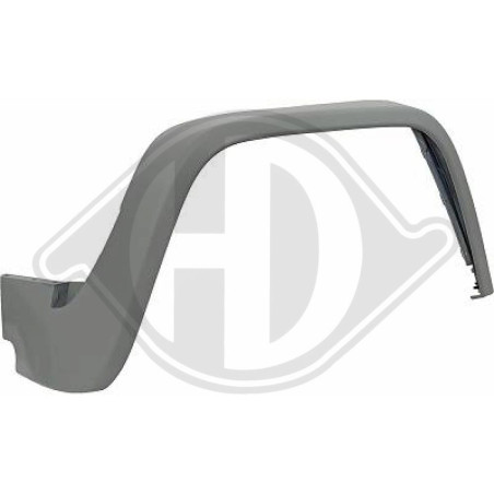 Allargamento parafango anteriore destro Mercedes G-Kl. W463 89- (Cod. D-1695062)