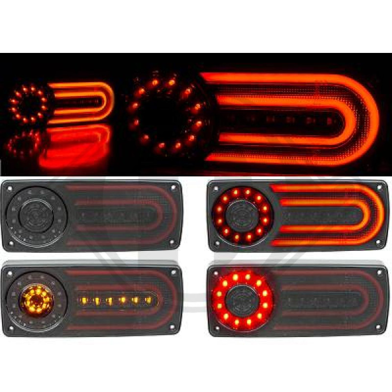 Kit fanalino posteriore Mercedes G-Kl. W463 89- (Cod. D-1695295) Kit fanalino posteriore Mercedes G-Kl. W463 89- (Cod. D-1695295)