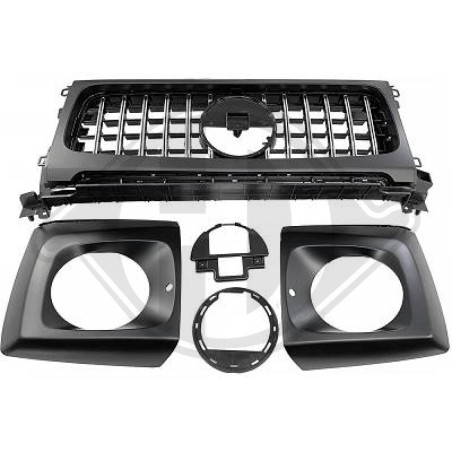 Griglia radiatore Mercedes G-Kl. W463 89- (Cod. D-1695442)