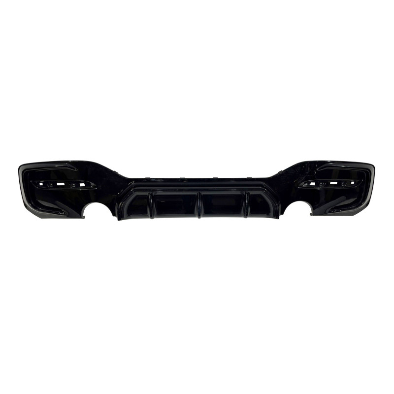 Diffusore Posteriore BMW F20 / F21 LCI 15-18 Competition Nero lucido (Cod. E-TCB6525)