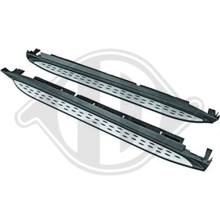 Set Pedane sottoporta Mercedes GL-Klasse (X166) 12-19 (Cod. D-1697032)