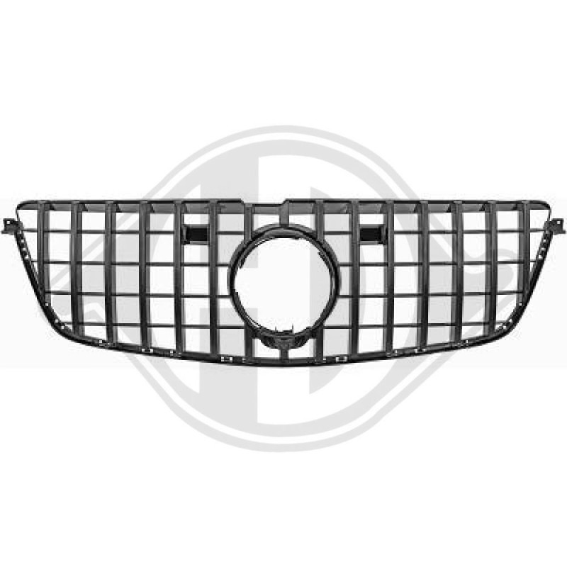Inserto griglia radiatore Mercedes GL-Klasse (X166) 12-19 (Cod. D-1697343)