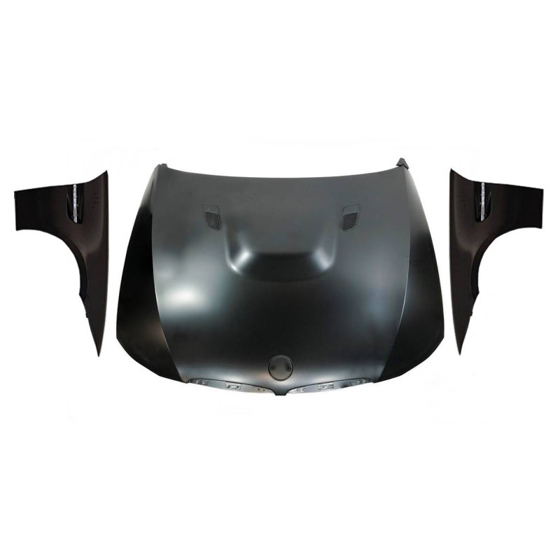 Cofano E Parafanghi Anteriori BMW E90 / E91 05-08 Prefacelift Look M3 (Cod. E-TCB62749005)