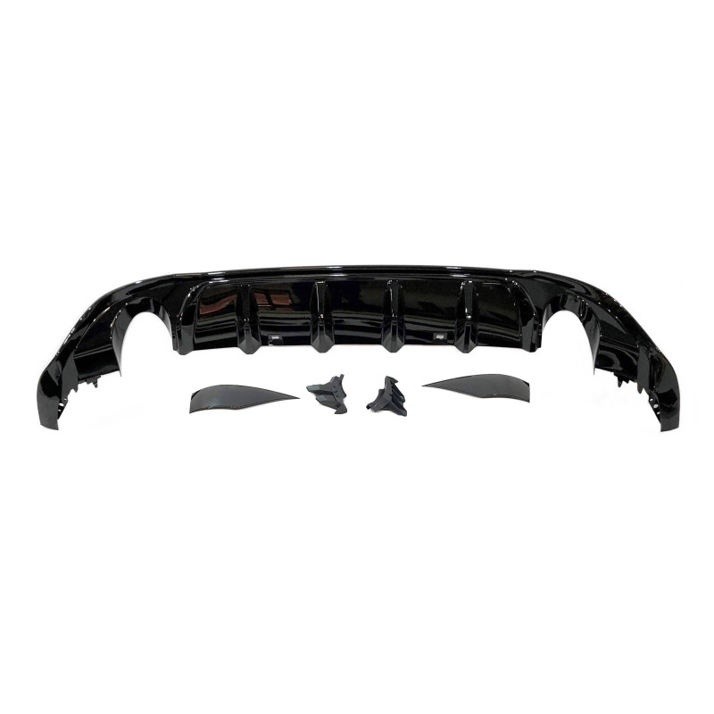 Diffusore Posteriore Volkswagen Golf 7.5 GTI Nero lucido (Cod. E-TCW7061)