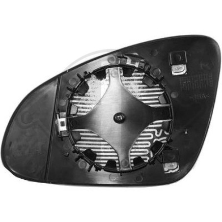 Vetro specchio Specchio esterno Opel Astra J 09-12 (Cod. D-1807227)