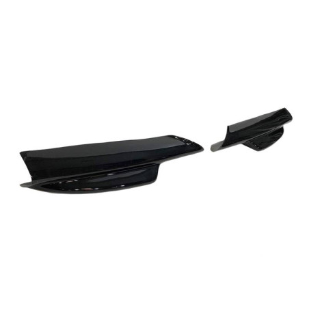 Flap Anteriori BMW E90 / E91 2005-2008 Look M-Tech Nero Lucido (Cod. E-TCB9099)