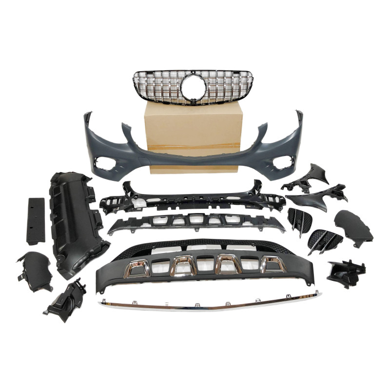 Paraurti Anteriore Mercedes X253 / C253 Coupe 2015-2019 look AMG C43 (Cod. E-TCM03210221)