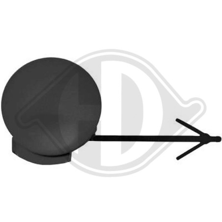 Coperchio gancio traino posteriore Opel Corsa D 3/5 PORTE 06-11 (Cod. D-1814066)
