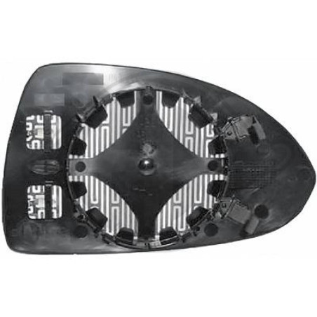 Vetro specchio Specchio esterno Opel Corsa D 3/5 PORTE 06-11 (Cod. D-1814127)