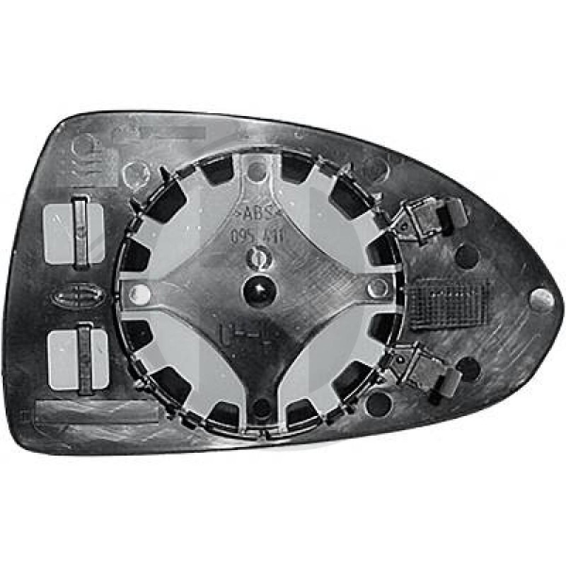 Vetro specchio Specchio esterno Opel Corsa D 3/5 PORTE 06-11 (Cod. D-1814226)