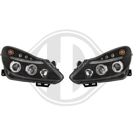 SET FARI ANTERIORI Opel Corsa D 3/5 PORTE 06-10 (Cod. D-1814480)
