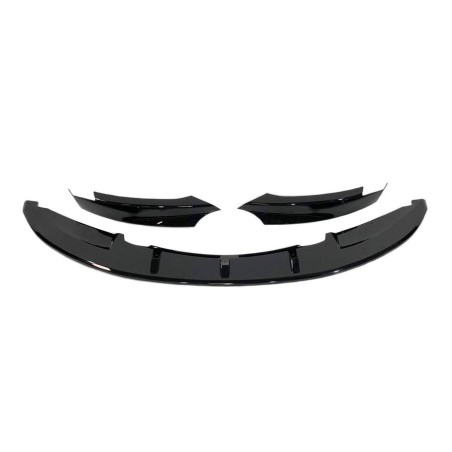 Spoiler Anteriore BMW E82 / E88 Look M PERFORMANCE Nero lucido (Cod. E-TCB6297)