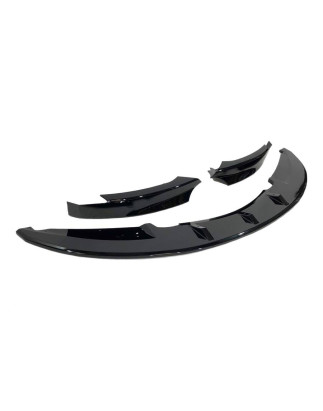 Spoiler Anteriore BMW E82 / E88 Look M PERFORMANCE Nero lucido (Cod. E-TCB6297)