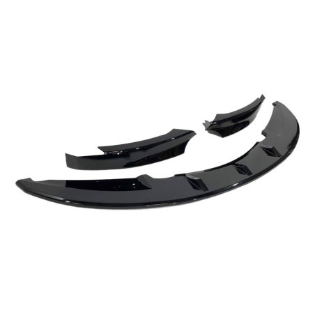 Spoiler Anteriore BMW E82 / E88 Look M PERFORMANCE Nero lucido (Cod. E-TCB6297)