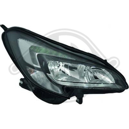 Faro principale 17N° funzioni spia: 5 Opel Corsa E 3/5 PORTE 15-19 (Cod. D-1815082)